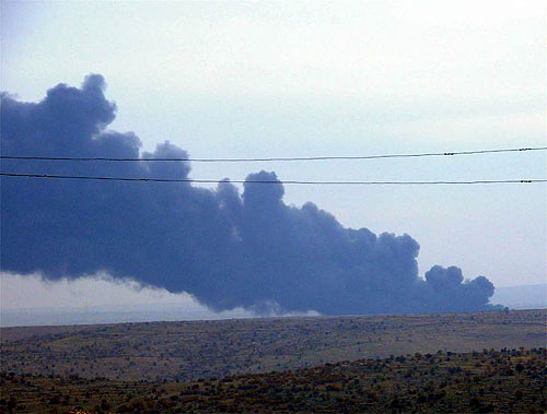 Boru hattındaki yangın PKK sabotajı