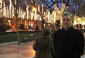 Orhan Pamuk ile Madrid sokakları