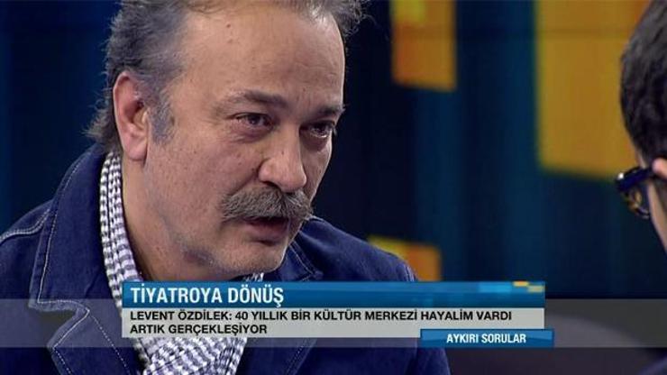 Levent Özdilek, oyunculuğa nasıl başladı