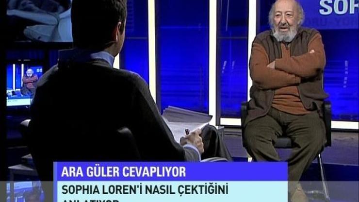 Ara Güler, Sophia Lorenin yatak odasına nasıl girdi