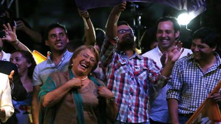 Şilide Bachelet yeniden cumhurbaşkanı