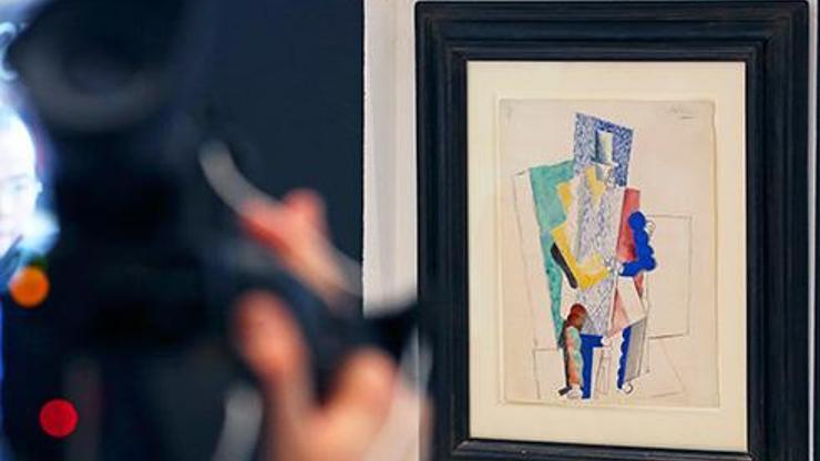 Picassonun tablosuna 100 euroya sahip oldu
