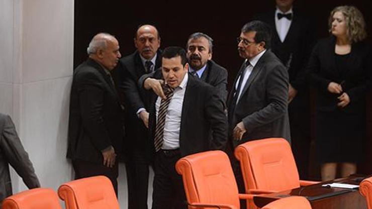 BDPli Vekil ile eski Bakan Akdağ arasında tartışma