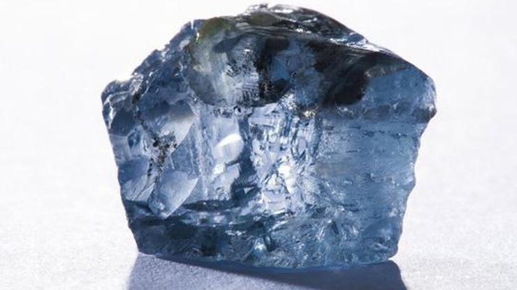 Güney Afrikada nadir rastlanan mavi elmas bulundu