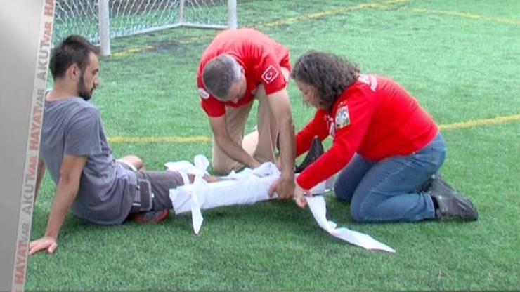 Halı saha maçlarındaki kazalarda ilk yardım nasıl uygulanır