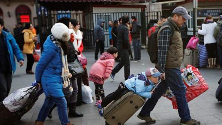 Çinde dünyanın en büyük iç göç hareketi başladı