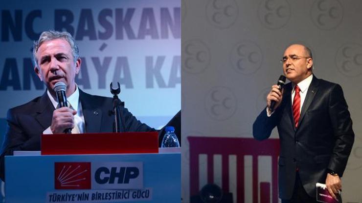 Ankara adayları Mansur Yavaş ve Mevlüt Karakaya halka seslendi