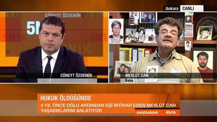 Onur Yaser Canın babası CNN TÜRKe konuştu