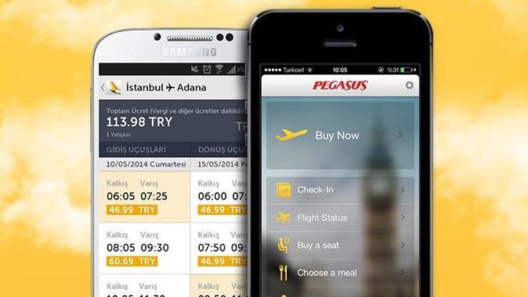 Pegasus Hava Yolları mobil uygulamalarını yeniledi