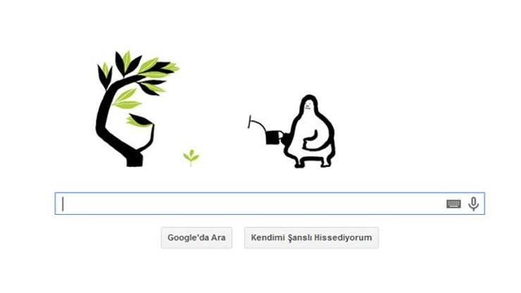 Google İlkbahar Ekinoksu Doodleı