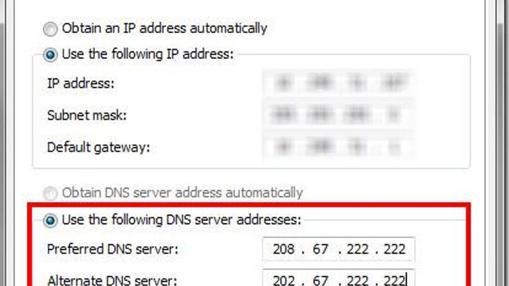 Open DNS numaraları nedir ve DNS ayarı nasıl yapılır