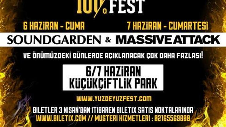 100%FEST müziğin devleriyle şehri sallamak için geliyor