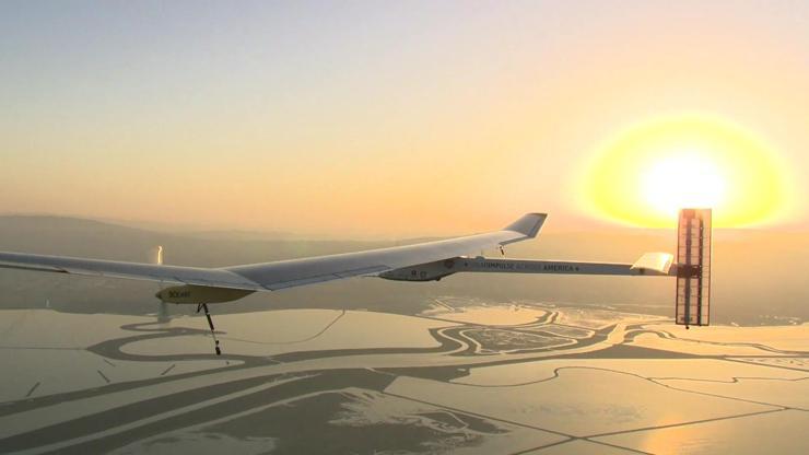 Güneş enerjisiyle uçan Solar Impulse