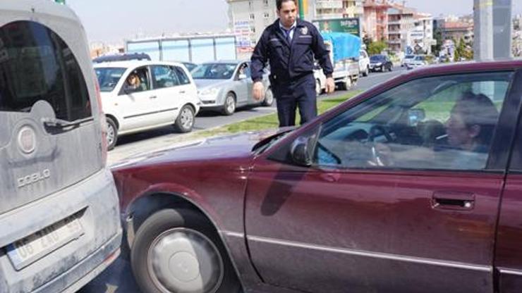 Ankarada Cadillaclı sürücü dehşeti