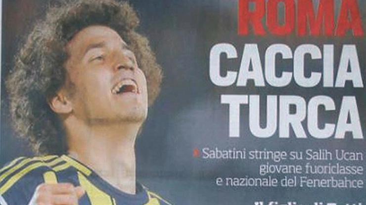 Salih Uçan Corriere dello Sporta manşet oldu