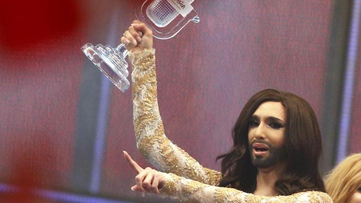 Eurovision Şarkı Yarışmasını Avusturyalı Conchita Wurst kazandı