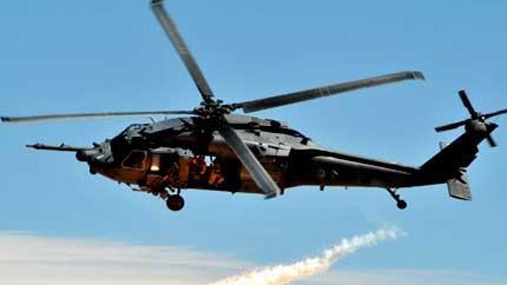 Diyarbakırda helikoptere ateş açıldı