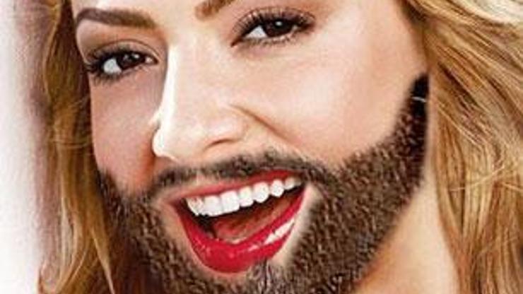 Ünlüler Conchita Wurst gibi sakal bırakırsa