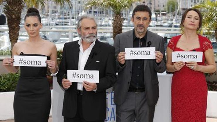 Cannes Film Festivalinde Soma mesajı