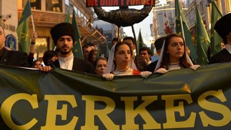 Çerkes sürgünü için Rusyaya protesto, HDPye tepki