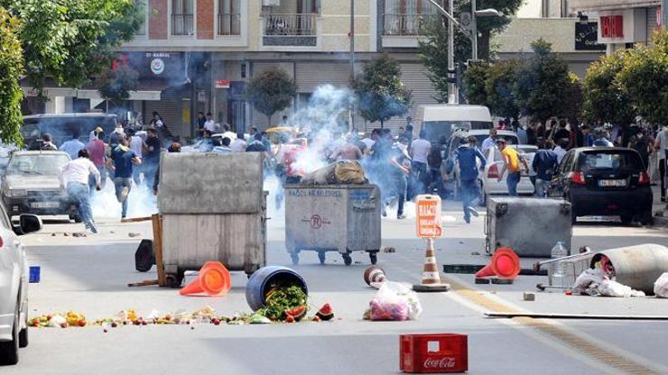 İstanbuldaki Lice protestosunda olaylar çıktı