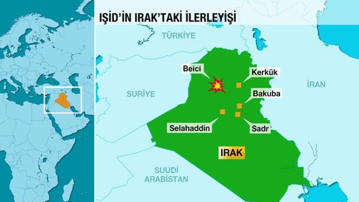 IŞİD, Irakın en büyük rafinerisini ele geçirdi