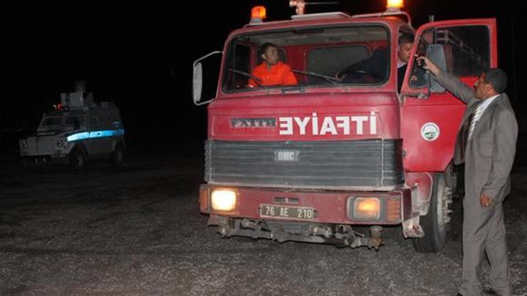 Gaz dolum tesisinde patlama