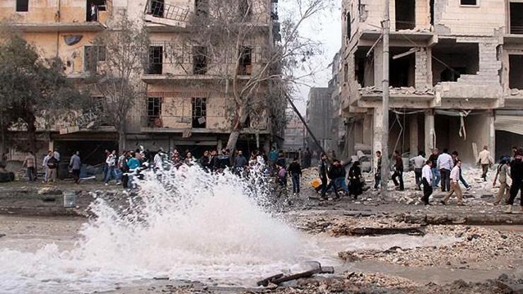 Halepte varil bombalı saldırı: 26 ölü