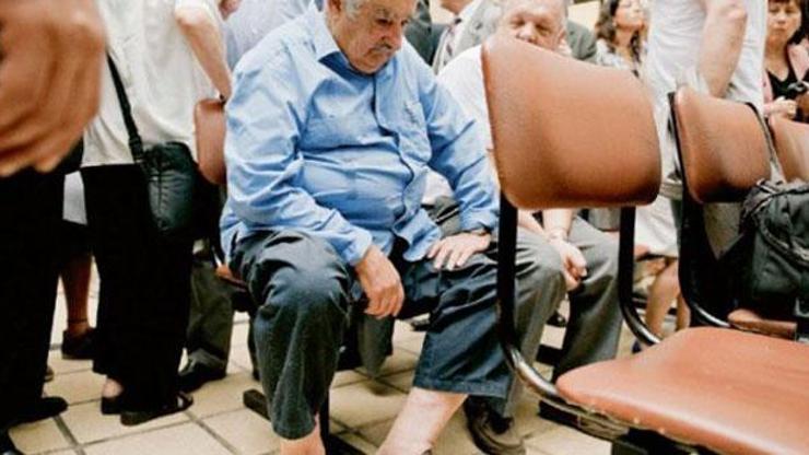 Uruguay Devlet Başkanının fotoğrafı hastanede çekilmemiş