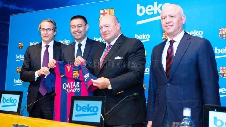 Beko, Barcelonanın en büyük 3. sponsoru oldu