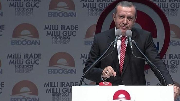Erdoğan vizyon belgesini açıkladı