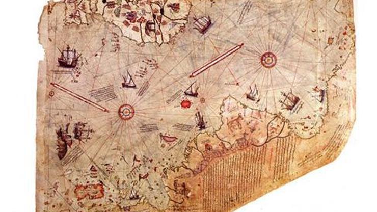 Piri Reisin dünya haritası 500 yaşında