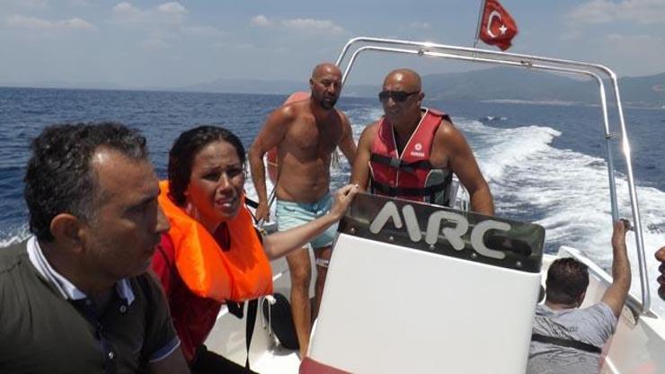 İzmirde göçmen teknesi battı