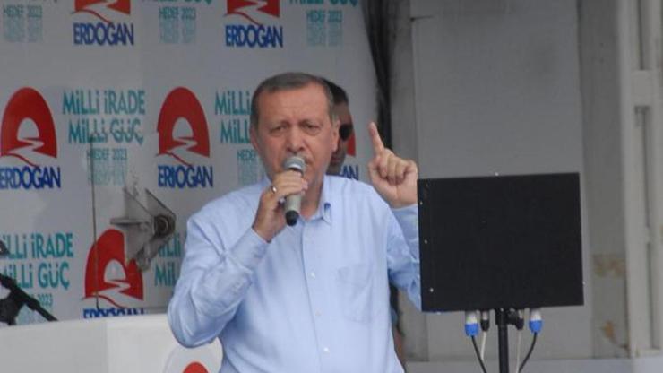 Başbakan Erdoğan, Aydında sert konuştu