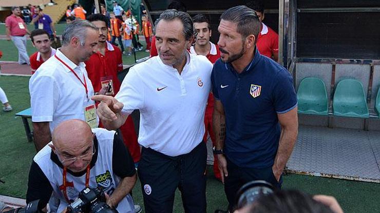 Galatasaray - Atletico Madrid maçından kareler