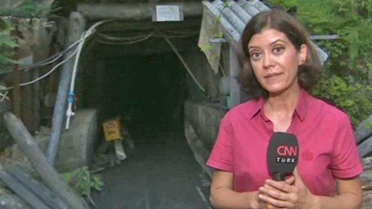 CNN TÜRK o kaçak maden ocağına girdi...