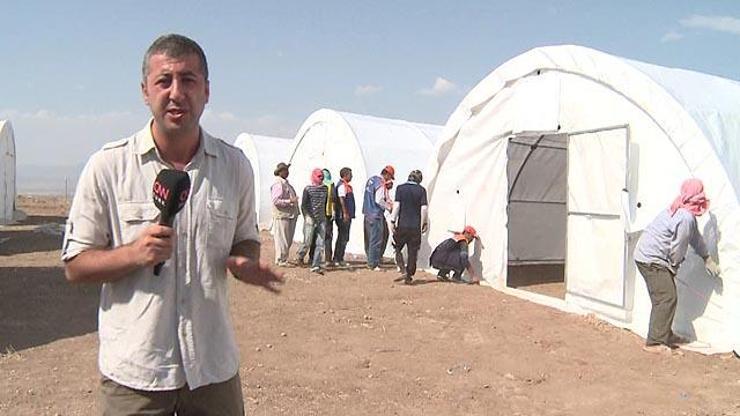 Türkiye, Ezidiler için çadır kent kuruyor
