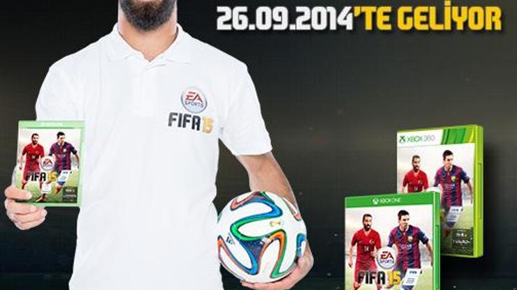 İşte FIFA 15in kapağındaki Türk futbolcu