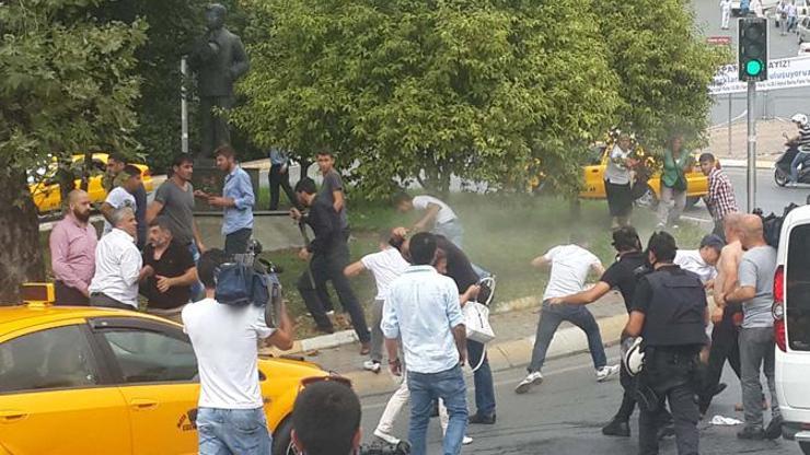 Beşiktaşta olaylar çıktı