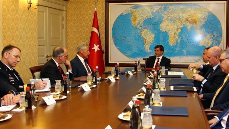 Başbakan Davutoğlu, ABD Savunma Bakanıyla görüştü