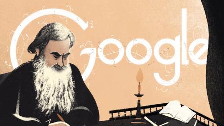 Googledan Lev Tolstoy doodleı