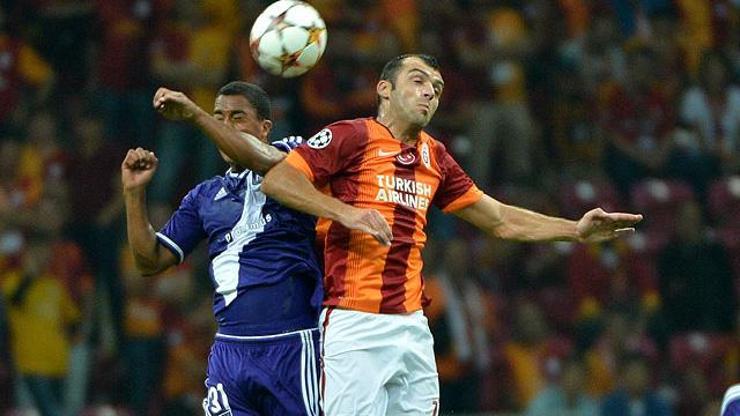 Galatasaray - Anderlecht: 1-1 (maç özeti)