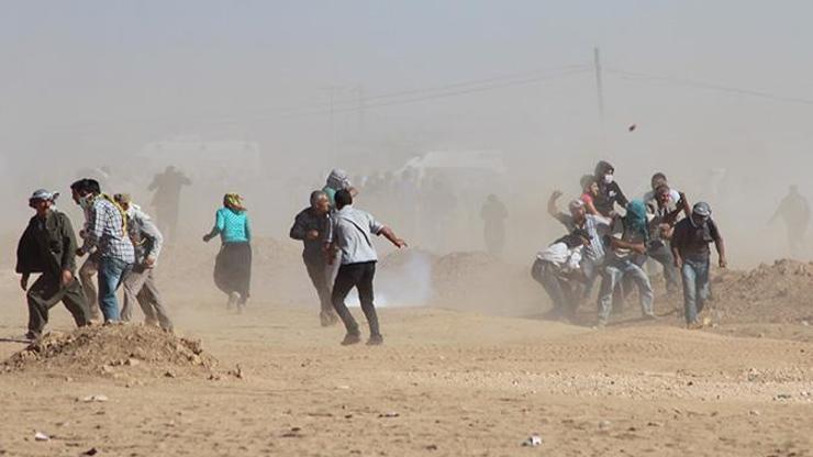 Suriye sınırında polis müdahalesi