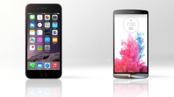 iPhone 6 Plus ile LG G3ün karşılaştırması