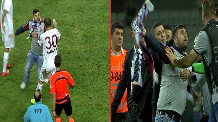 Trabzonspor maçında ortalık karıştı