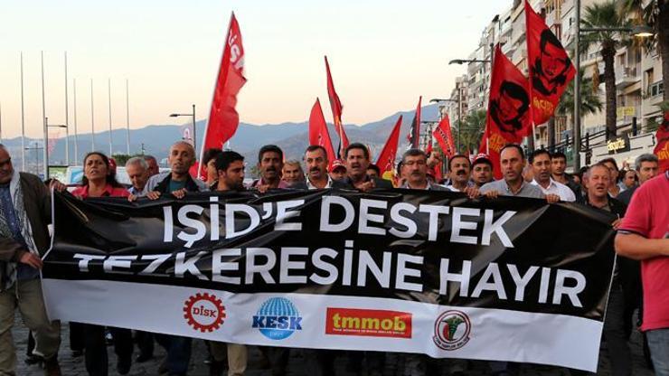 İstanbul ve yurtta tezkere protestosu