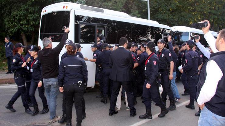 Erdoğanın katılacağı tören öncesi 22 öğrenci gözaltına alındı