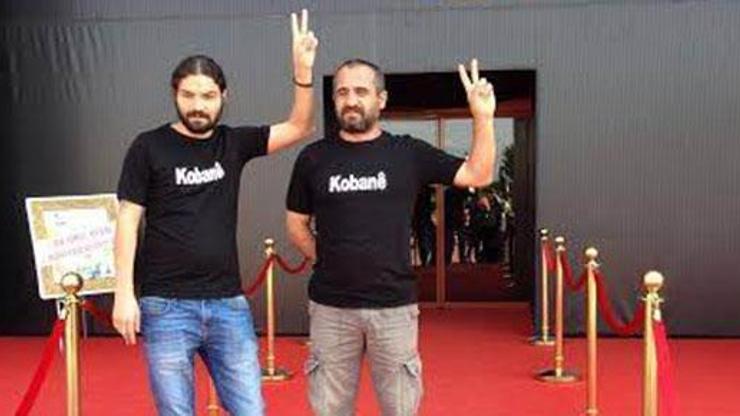 Altın Portakal Film Festivalinde Kobaniye destek eylemi