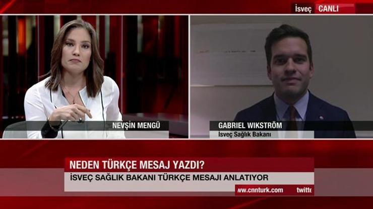 İsveçin genç Sağlık Bakanı Gabriel Wikström CNN TÜRKe konuştu