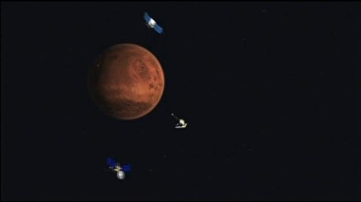 Siding Spring kuyruklu yıldızı Marsın yakınından geçti